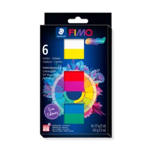 Color Pack 6 färger Fimo