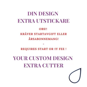 Your design – Extra cutters