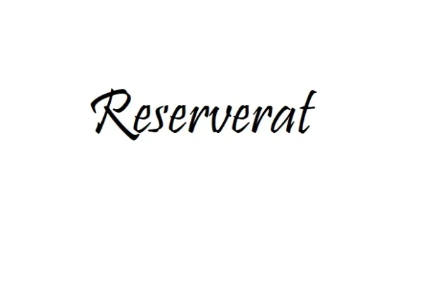 Reserverat till Tanja