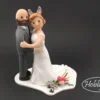 Kalle och Kim Personlig Cake Topper / Tårtfigur