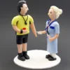 Tartfigur-Skoterska-Domare Personlig Cake Topper / Tårtfigur