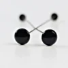 ogon-glas-8mm-polymerlera Svarta glasögon till skulpturer av polymerlera