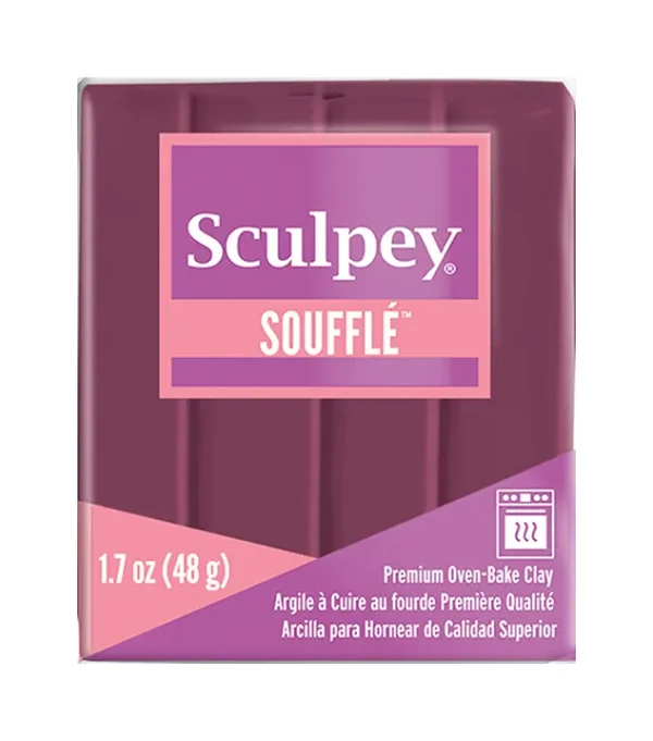 6028-sculpey-souffle-cabarnet-48gr 6028 Cabarnet Soufflé