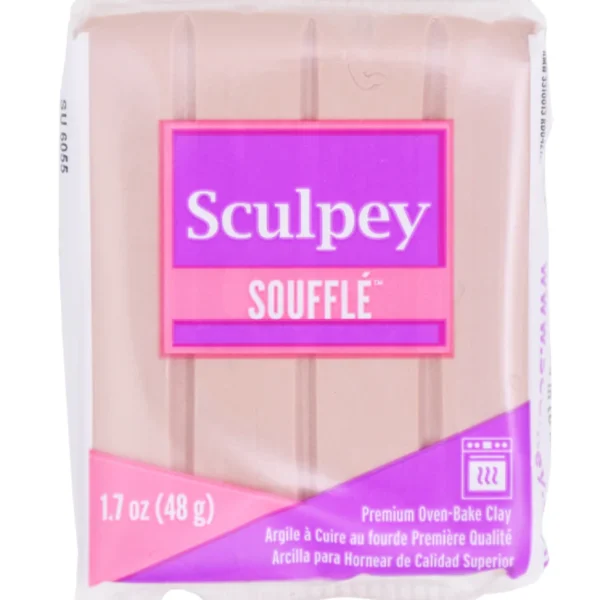 6055-sculpey-souffle-almond-rose-48gr 6055 Almond Rose Soufflé